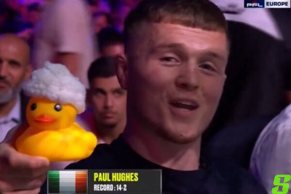 Пол Хьюз послал тонкий вызов Усману Нурмагомедову на PFL Europe 2 с помощью утёнка