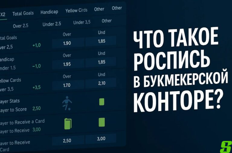 Роспись в ставках на спорт: что это такое и как найти в ней ценность