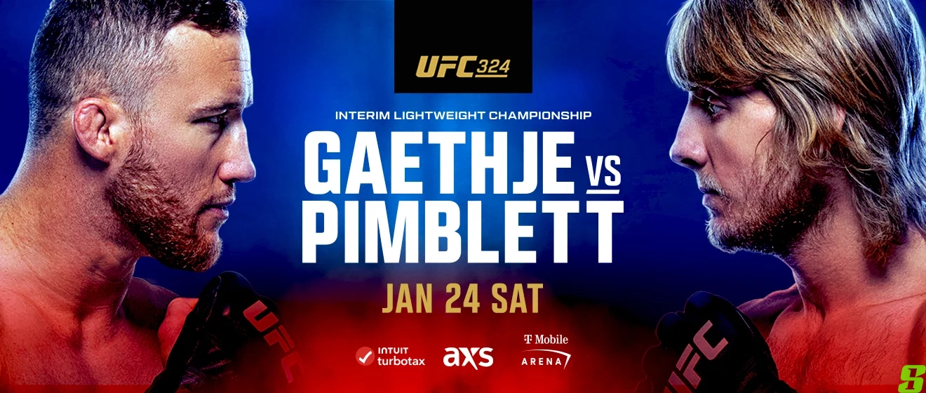 Анализ линий UFC 324: Гэйтжи – Пимблетт: Прогнозы на все главные бои